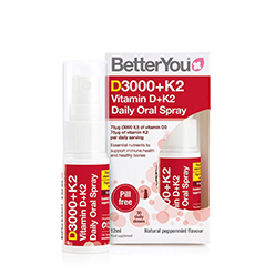 BetterYou D3000 Vitamin D+K2 Oral Spray BetterYou D3000 Vitamin D+K2 Oral Spray