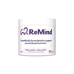 ReMind 500mg DHA+150mg EPA 90 Capsules<br />
