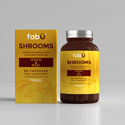 fabÜ SHROOMS Meno & Peri 60 Capsules