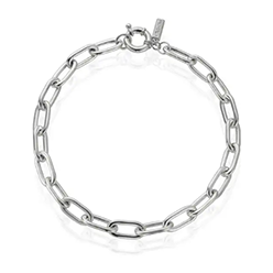 ChloBo T 98 Couture Chunky Silver Rollo Bracelet CC-S-BR-5-S1 main image 0
