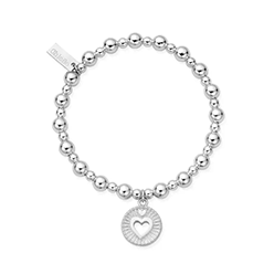 Chlobo---Mini-Small-Ball-Guiding-Heart-Bracelet