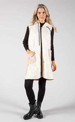 Pamela-Scott-ZAPARA-QUILTED-GILET-WITH-BOUCLE-BACK-IN-OAT