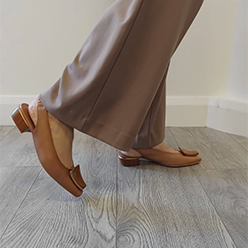 Hispanitas - HV264761 Tan Buckle Slingback Hispanitas - HV264761 Tan Buckle Slingback