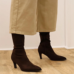 Lodi - A-Osiris Brown Sock Knee High Boot<br />
