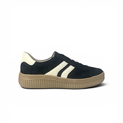 Remonte - D3E00 Navy Retro Trainer<br />
