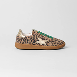 Meline 525 R Leopard and Green Trainer