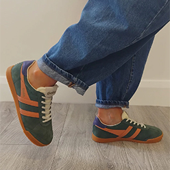 Gola - Elan Forest Green and Terra Cotta Trainer