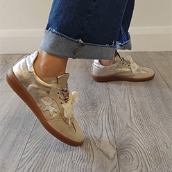 Méliné - 525 ACC-R Gold Retro Trainer Méliné - 525 ACC-R Gold Retro Trainer