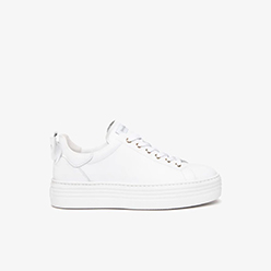 NeroGiardini - E506521D White Bow Trainer NeroGiardini - E506521D White Bow Trainer