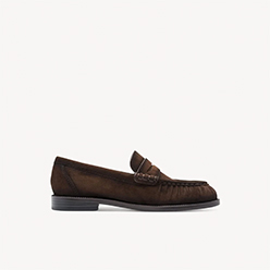 Tamaris - 24251 Brown Suede Loafer<br />
