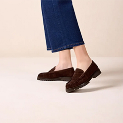 Unisa - Fijo Brown Suede Loafer<br />
