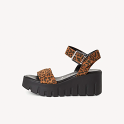 Tamaris - 28712 Leopard Wedge Sandal