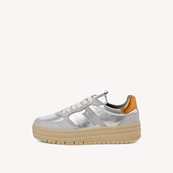 Tamaris - 23773 Silver Platform Trainer