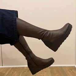 Murphy's-Shoes---Jose-Saenz---6428-Brown-Sock-Wedge-Knee-High- Murphy's-Shoes---Jose-Saenz---6428-Brown-Sock-Wedge-Knee-High-