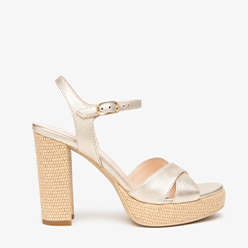 Murphy's-Shoes---NeroGiardini---E615811-Gold-Platform-Sandal