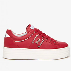 Murphy's-Shoes---NeroGiardini---Red-NG-Laced-Trainer