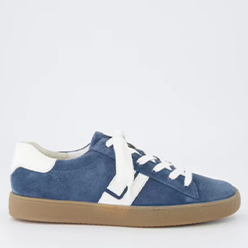 Murphy's-Shoes---Paul-Green---5464-Blue-Suede-Trainer