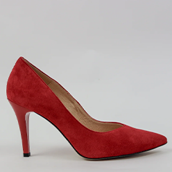 Murphy's-Shoes---Rachels---Z6047-Red-Suede-V-Court-Shoe