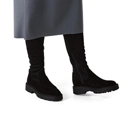 Murphy's-Shoes---Tamaris---25617-Black-Suede-Knee-High