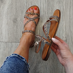 Murphy's-Shoes---Tim-&-Simonsen---Lizette-Leopard-Gladiator-Sandal