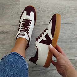 Murphy's-Shoes---Victoria---126207-White-and-Burgundy-Trainer