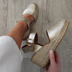 Murphy's-Shoes---Viguera---1922-Gold-Buckle-Espadrille
