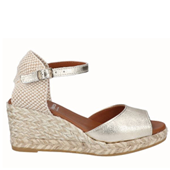 Murphy's-Shoes---Viguera---1982-Gold-Peeptoe-Espadrille