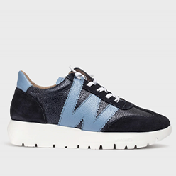 Murphy's-Shoes---Wonders---A-2476-Navy-&-Blue-Slip-On-Trainer