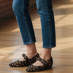Murphy's-Shoes---Wonders---A-3840-Leopard-Wedge-Mary-Jane Murphy's-Shoes---Wonders---A-3840-Leopard-Wedge-Mary-Jane