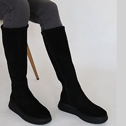 Murphy's-Shoes---Wonders---A-5204-Black-Suede-Stretch-Boot Murphy's-Shoes---Wonders---A-5204-Black-Suede-Stretch-Boot