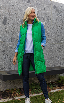 BORN---Bright-Green-Mandy-High-Neck-Gilet