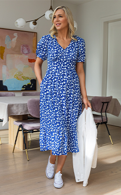 BORN---Emily-&-Me-Sam-Blue-Ditsy-Floral-Midi-Dress