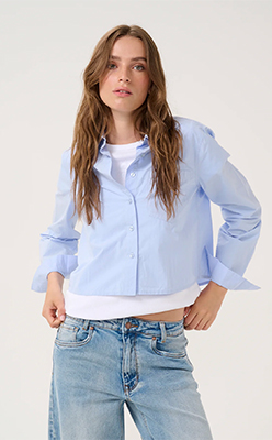 My Essential Wardrobe Sunna Short Shirt