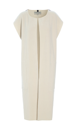 Nina's-Boutiuque---7169-Long-Knit-Gilet-Henriette-Steffensen