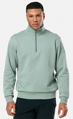 Gym+Coffee---Clubhouse-Half-Zip-in-Summer-Green