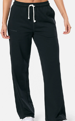 Gym+Coffee---Clubhouse-Wide-Leg-Jogger-in-Black