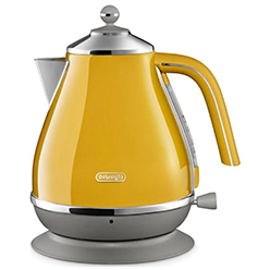 DeLonghi 1.7L 3000W Jug Kettle - Yellow | KBOC3001.Y