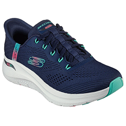 SKECHERS SLIP-INS: ARCH FIT 2.0 - EASY CHIC NAVY/TURQUOISE