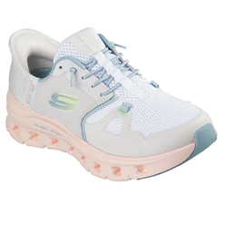 SKECHERS SLIP-INS: GLIDE-STEP PRO - MULTI WHITE