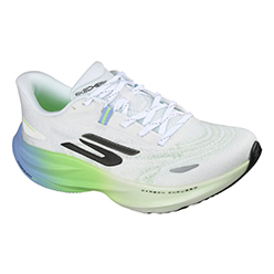 SKECHERS AERO SPARK - WHITE/LIME