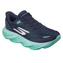 SKECHERS AERO BURST - NAVY/AQUA