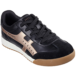 ZINGER - METALLIC ROADS - BLACK/ROSE GOLD