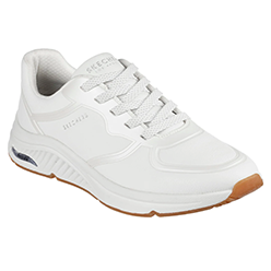 SKECHERS ARCH FIT S-MILES - MILE MAKERS WHITE