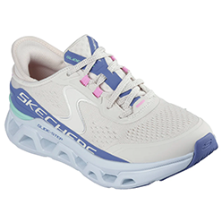 SKECHERS SLIP-INS: GLIDE-STEP ALTUS - NATURAL/MULTI TRIM