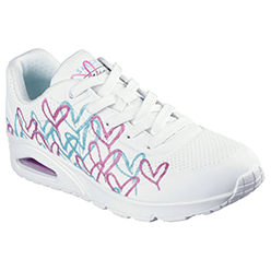 JGOLDCROWN UNO - GOLDEN HEART WHITE/PINK/TURQUOISE