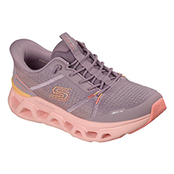 SKECHERS SLIP-INS: GLIDE-STEP ALTUS - FAST LANE - LAVENDER/PEACH