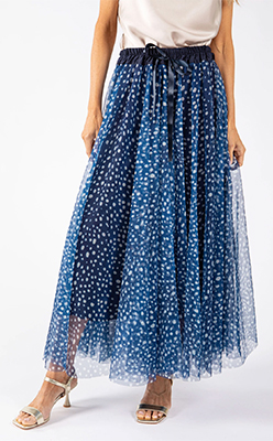 Emporium Polka Dot Tulle Skirt