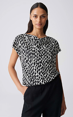 Opus Sapaya Motion Printed Top<br />
