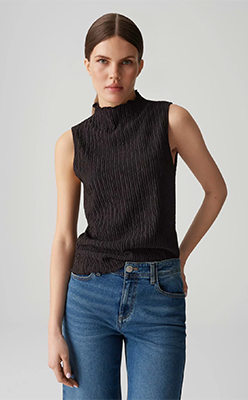 Opus Idala slim jersey top