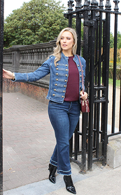 Democracy "Ab"solution® Mid-Rise Kick Flare Jeans<br />
